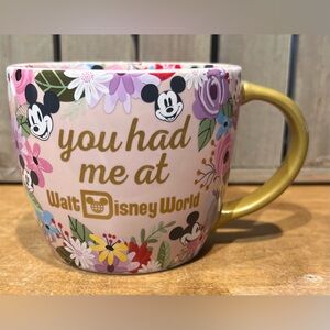 2025 Disney Parks You Had Me At Walt Disney World Mickey Mouse Coffee Mug NEW